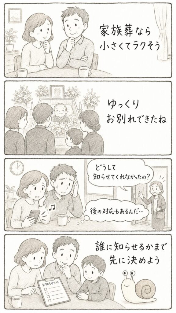 家族葬のための準備ガイド