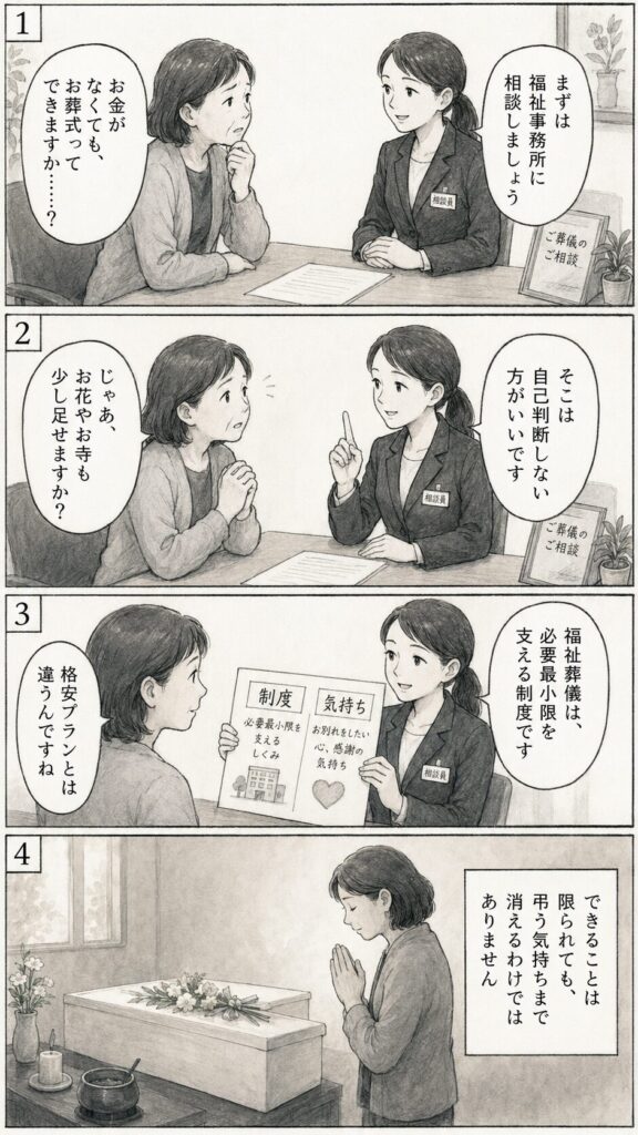 福祉葬儀の相談と理解