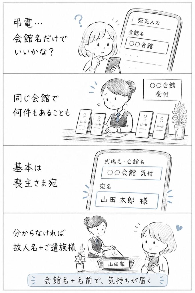 弔電の送り方ガイド