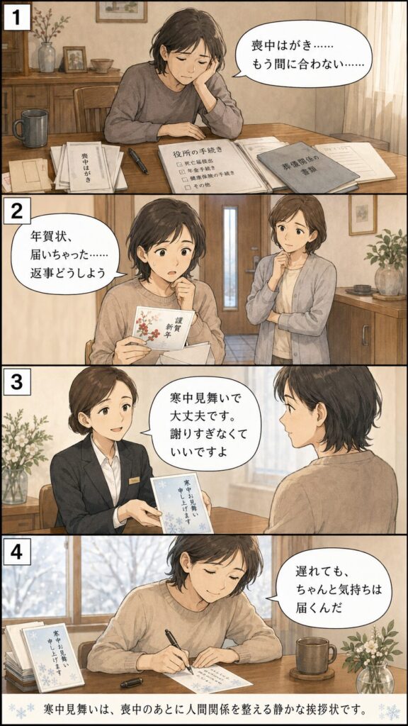 寒中見舞いの大切な提案