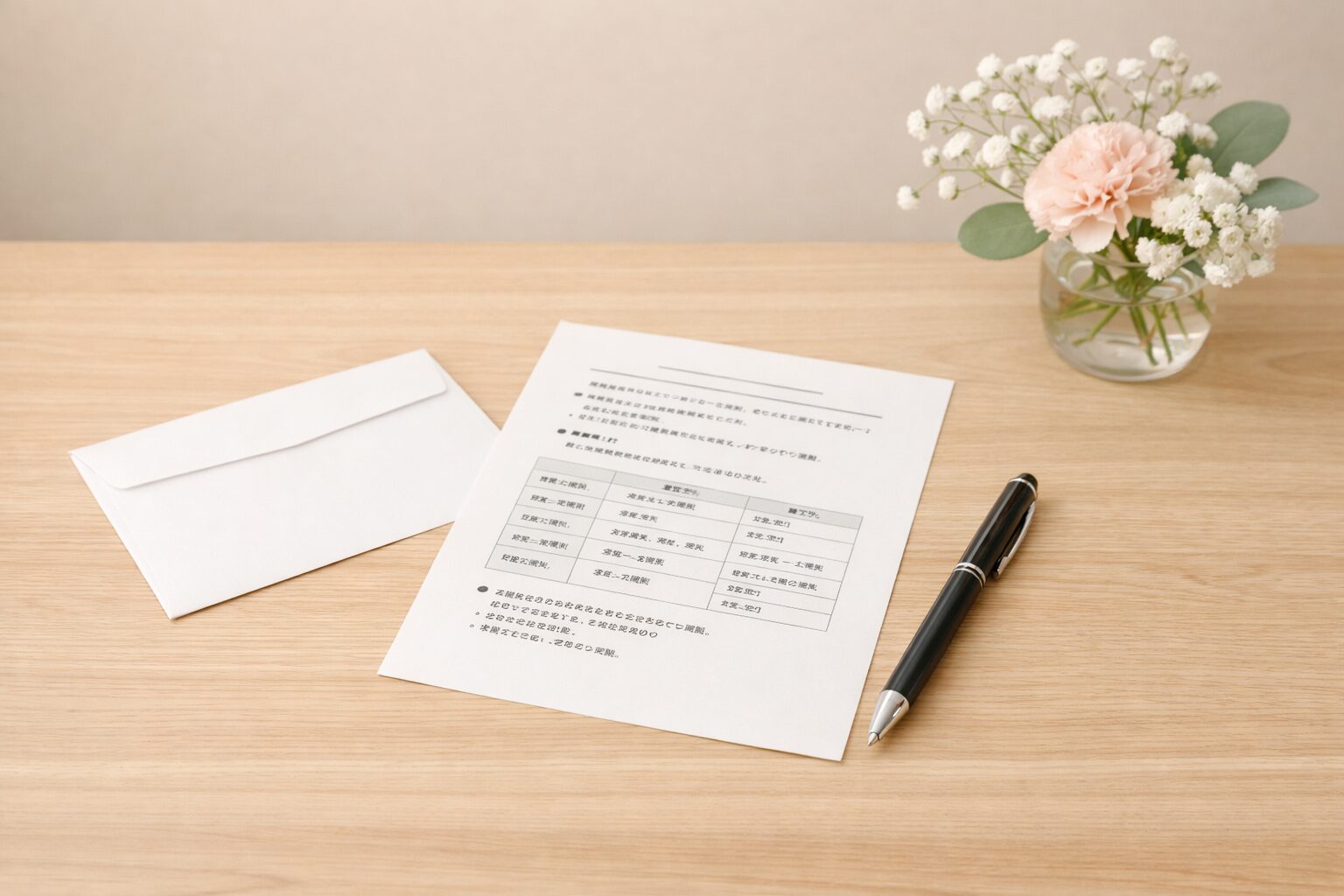 紙とペン・規格葬儀の解説