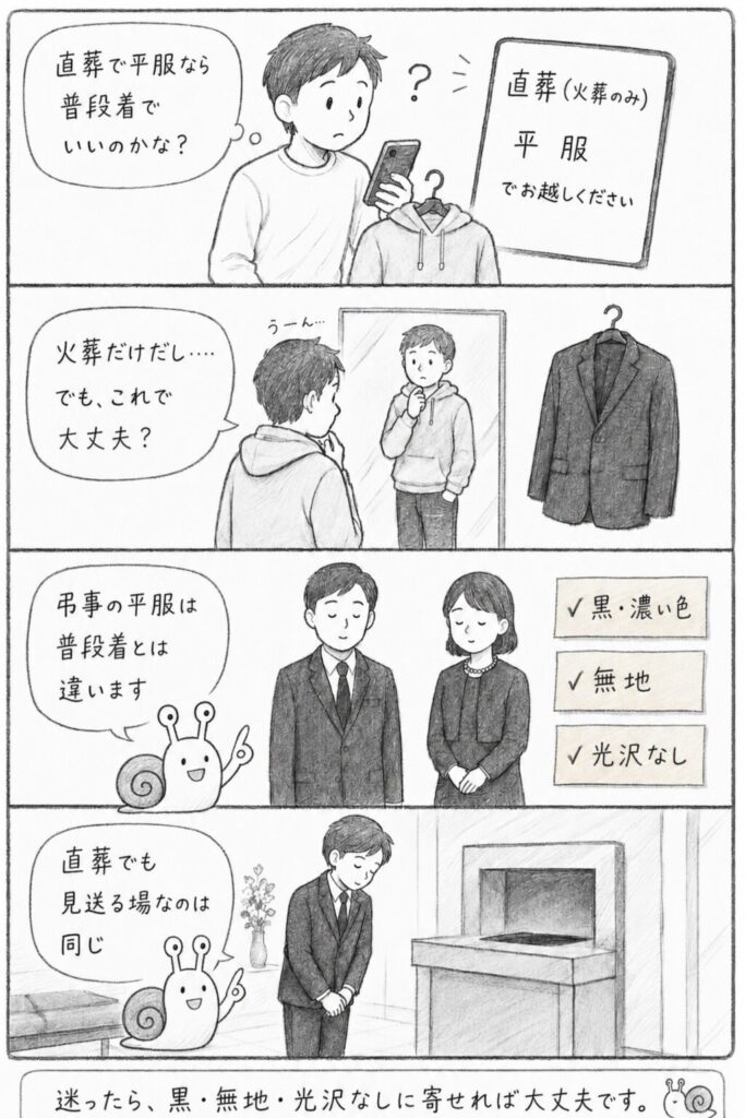 葬儀の服装マナーガイド