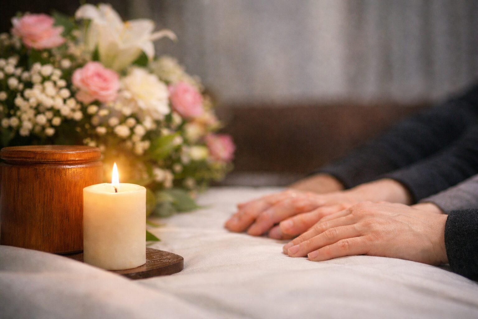 静かなベッドサイドのひととき